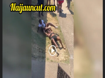 2 African Girl Fight themselves Breast Showing