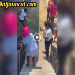 Boobs Popped Out As Two Black Girls Fight on the Street